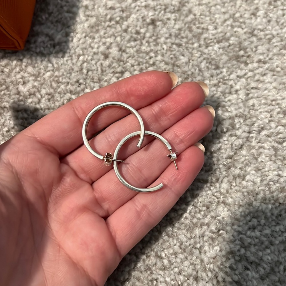 Tiffany hoop earrings